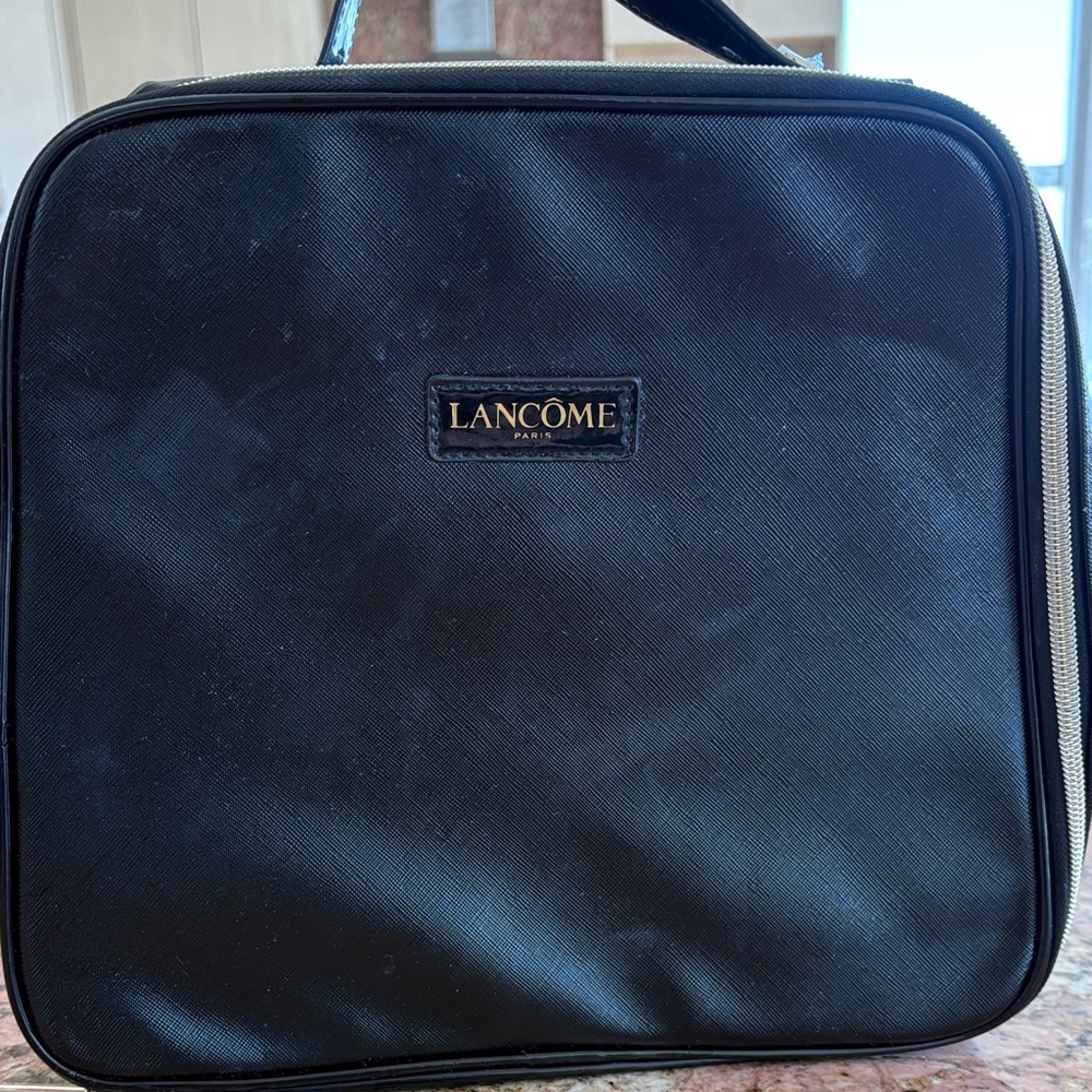 Lancôme Paris Black Cosmetic Bag